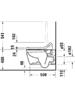 ME by Starck Akıllı kapak için asma klozet HygieneFlush - Görsel 4