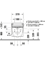Starck 2 Akıllı kapak için asma klozet - Görsel 8