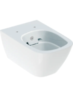 Geberit Smyle Square Geberit Smyle Square taharet fonksiyonlu, alçak tip, kapalı formlu asma klozet, Rimfree