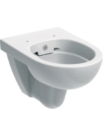 Geberit Selnova taharet fonksiyonlu asma klozet, alçak tip, Rimfree