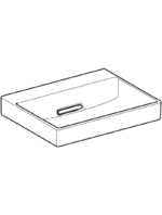 Geberit ONE yatay çıkışlı lavabo - Görsel 5