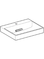 Geberit ONE yatay çıkışlı lavabo - Görsel 5
