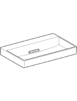 Geberit ONE yatay çıkışlı lavabo - Görsel 5