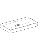 Geberit ONE yatay çıkışlı lavabo - Görsel 5