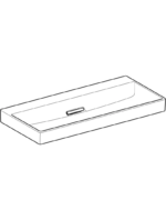 Geberit ONE yatay çıkışlı lavabo - Görsel 5