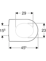 Geberit iCon klozet kapağı - Görsel 2