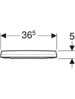 Geberit iCon klozet kapağı, ince tasarım - Görsel 3