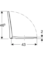 Geberit iCon klozet kapağı, ince tasarım - Görsel 4