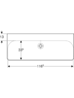 Geberit Smyle Square lavabo - Görsel 2