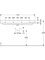 Geberit Smyle Square lavabo - Görsel 4