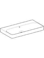 Geberit Smyle Square lavabo - Görsel 5