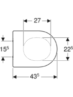 Geberit Acanto klozet kapağı - Görsel 2