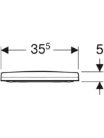 Geberit Acanto klozet kapağı - Görsel 4