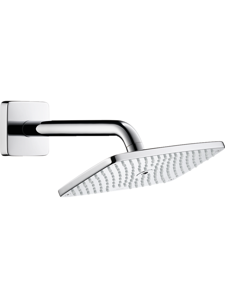 Raindance E Tepe duşu 240 1 jet, duş dirseği ile