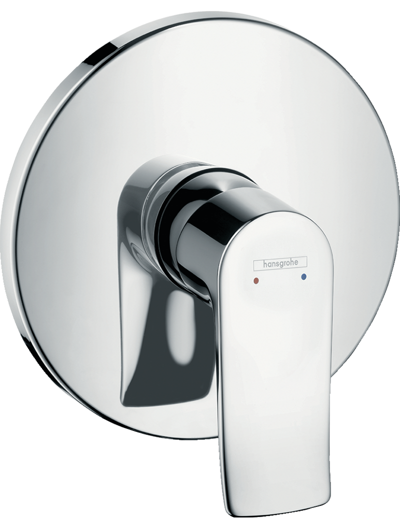 154__hpa00533_tif.png Metris Tek kollu duş bataryası yüksek debi, ankastre montaj - Görsel 1