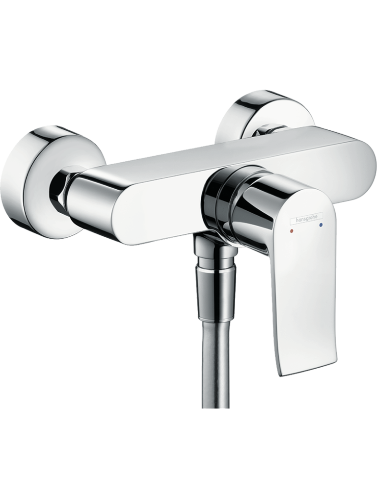 Metris Tek kollu duş bataryası aplike montaj