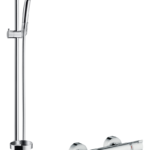Croma 100 Aplike duş sistemi Multi, Ecostat Comfort termostat ve 90 cm duş barı ile