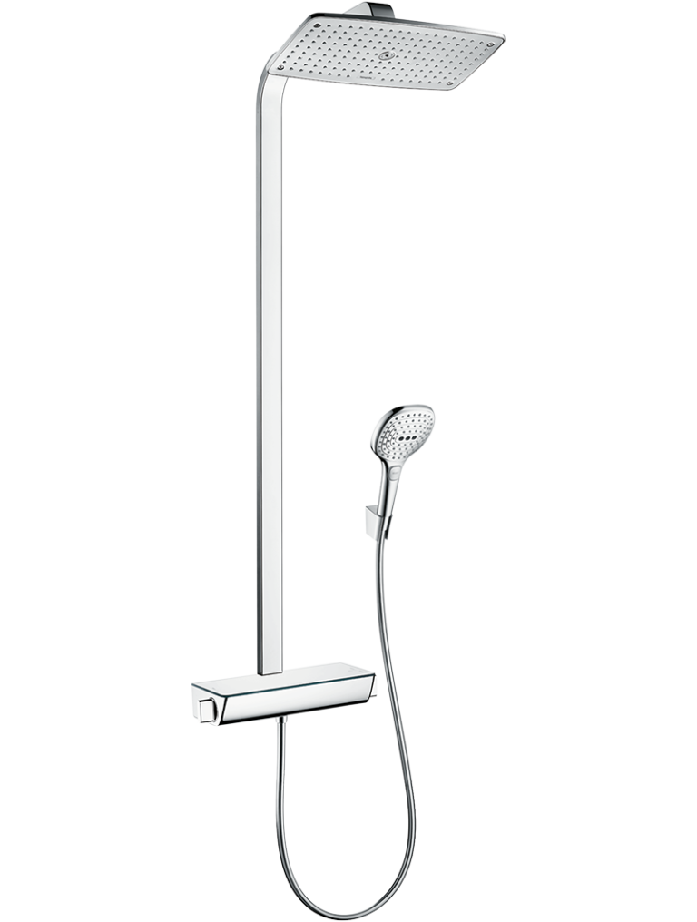 Raindance E Duş kolonu 360 1 jet, EcoSmart termostat ile