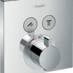 ShowerSelect Termostatik Batarya, ankastre, 2 çıkış için