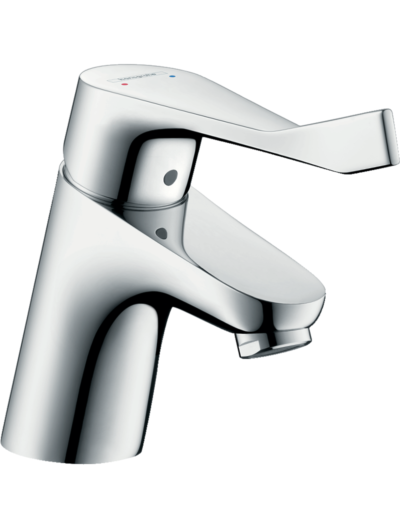 154__hpa01267_tif.png Focus Tek kollu Lavabo bataryası 70 kumandasız, ekstra uzun volan ile - Görsel 1