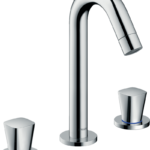 Logis 3-Delikli lavabo bataryası 150 kumandalı