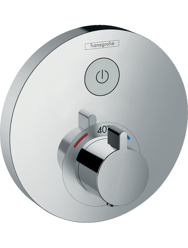 154__hpa01445_tif.png ShowerSelect S Termostat ankastre montaj, 1 çıkış için - Görsel 1