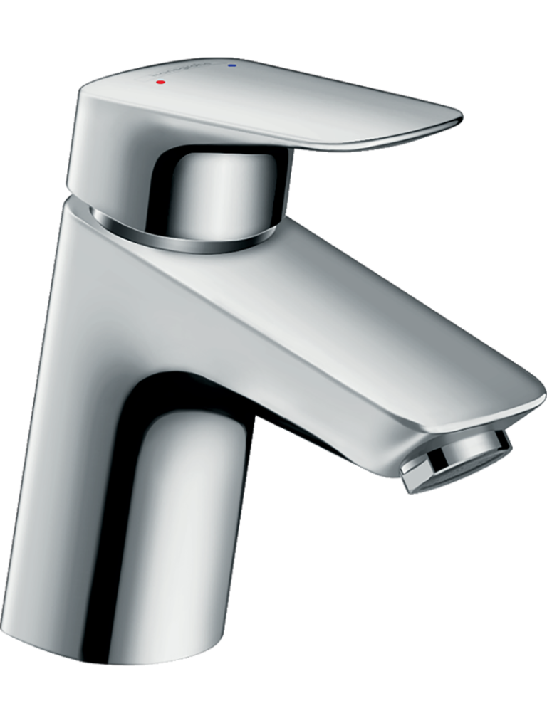 Logis Tek kollu Lavabo bataryası 70 bas-aç gider seti, düşük basınçlı ısıtıcılar için