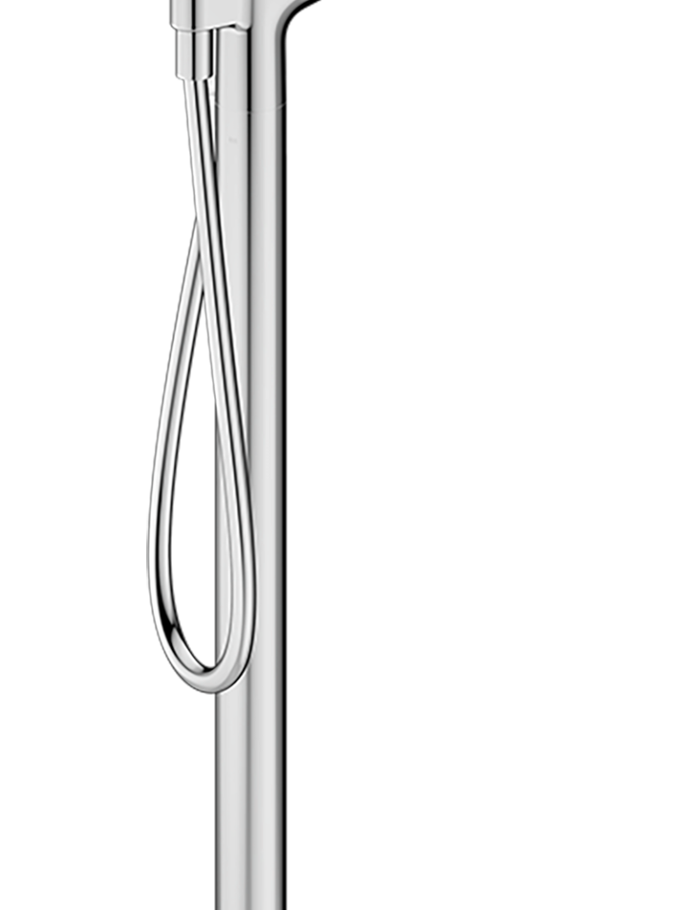 Talis S Tek kollu banyo bataryası yerden