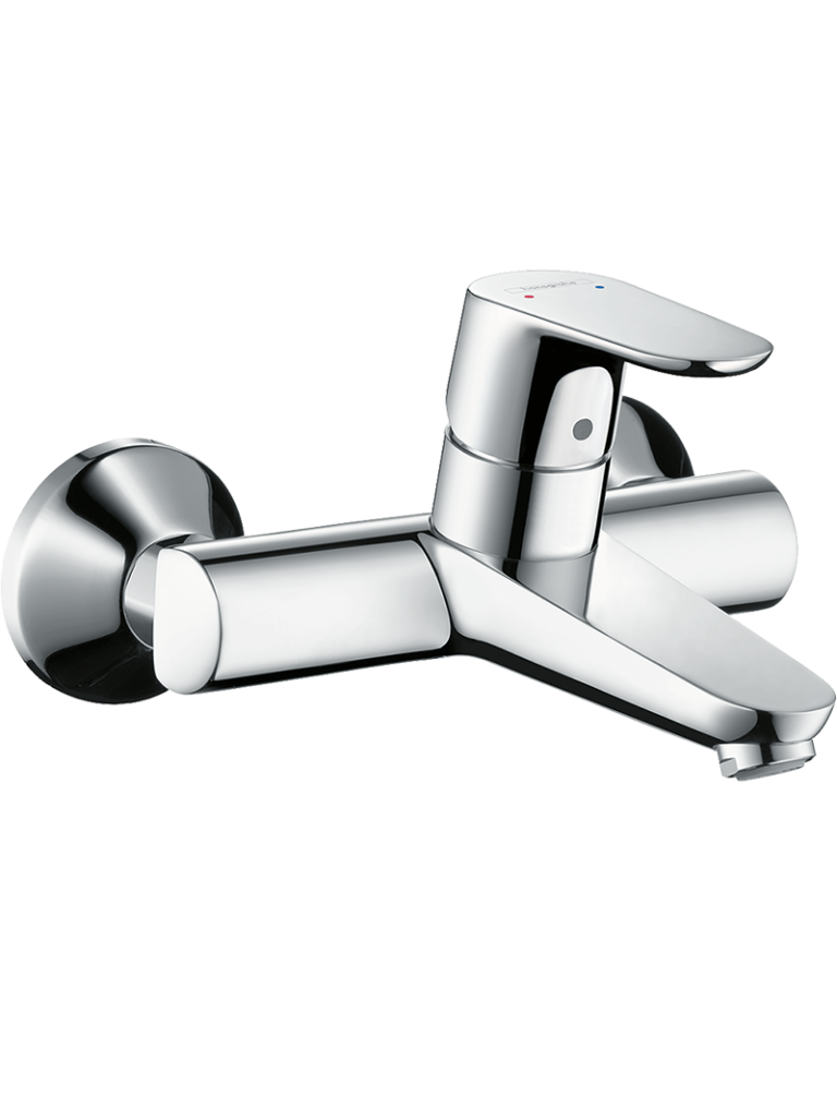 Focus Tek kollu Lavabo bataryası aplike, duvara monte