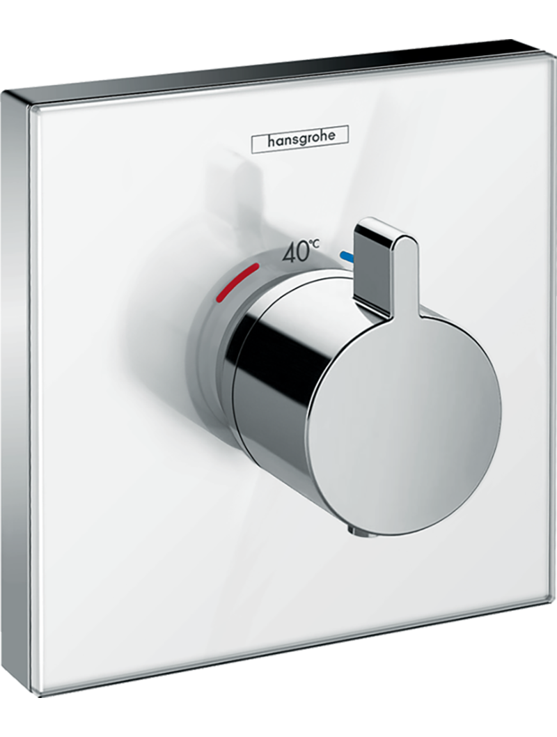 154__hpa01669_tif.png ShowerSelect Glass Termostat yüksek debi, ankastre montaj - Görsel 1