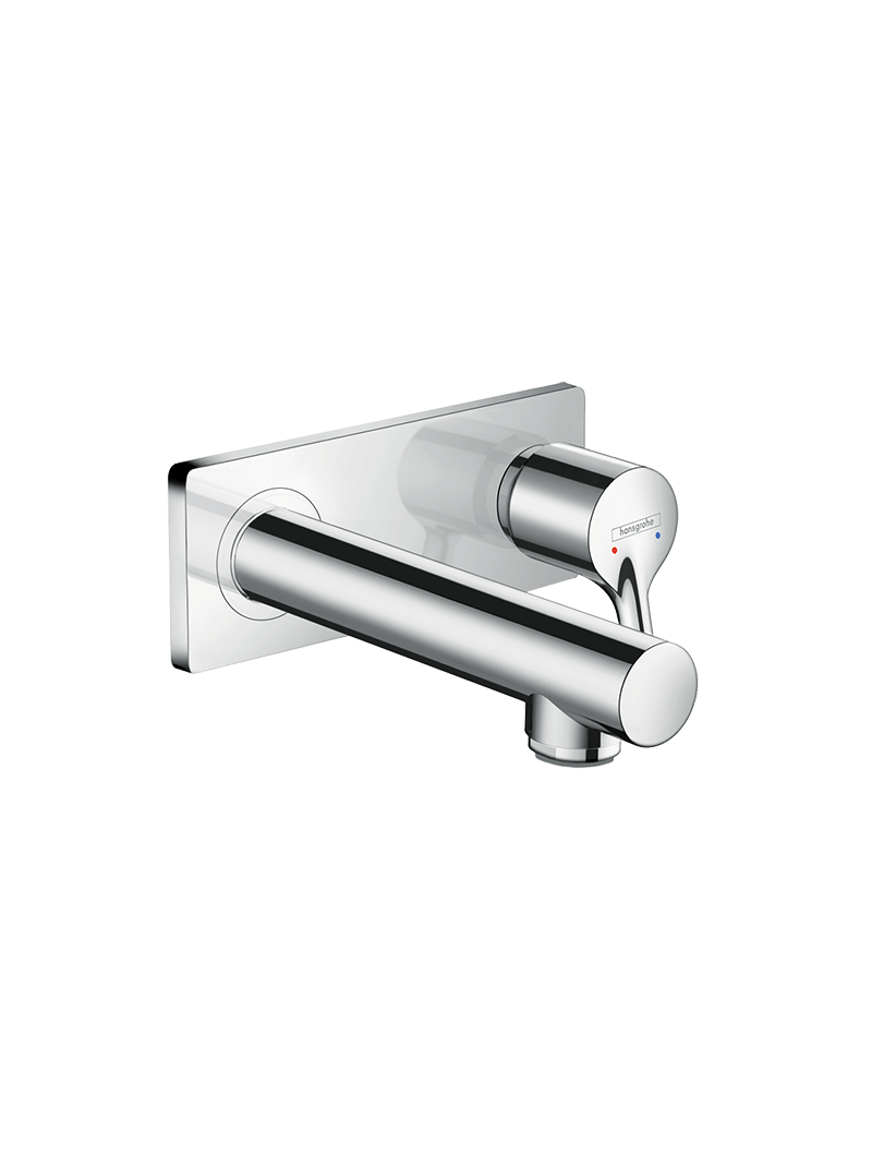 154__hpa01710_tif.png Talis S Tek kollu Lavabo bataryası ankastre duvara monte, 16.5 cm gaga ile - Görsel 1