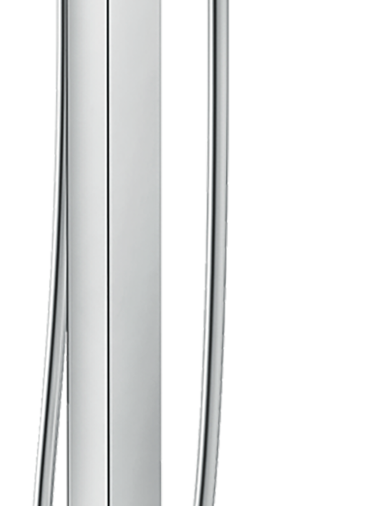 Metropol Tek kollu banyo bataryası çubuk volan ile yerden