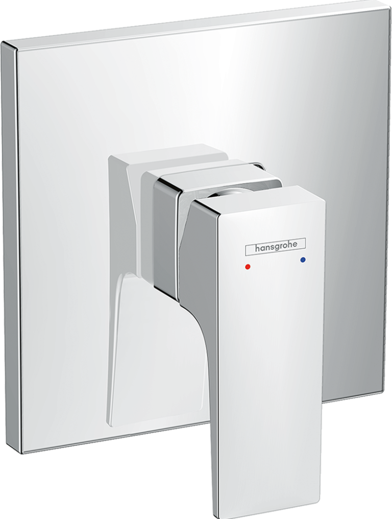 Metropol Tek kollu duş bataryası ankastre montaj, çubuk volan ile