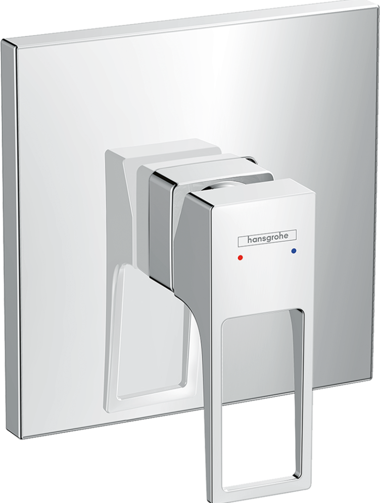 Metropol Tek kollu duş bataryası ankastre montaj, Loop volan ile