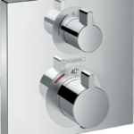 Ecostat Square Termostat ankastre montaj, 1 çıkış için
