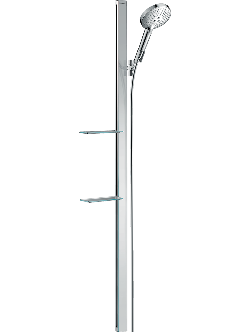 154__hpr00849_tif.png Raindance Select S Duş seti 120 3 jet, 150 cm duş barı ve sabunluk ile - Görsel 1