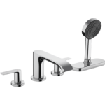 Vivenis 4-Delikli küvet kenarı banyo bataryası sBox ile