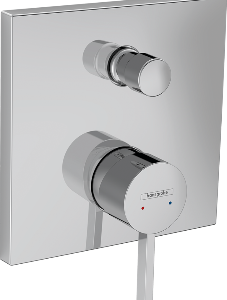 Finoris Tek kollu banyo bataryası ankastre montaj ve karışım güvenliği EN1717‘ye göre