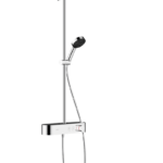 Pulsify S Duş kolonu 260 1jet, EcoSmart, ShowerTablet Select 400 ile