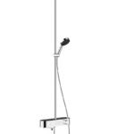 Pulsify S Duş kolonu 260 1jet, banyo termostatı ShowerTablet 400 ile