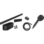 WallStoris Set El duşu 105 3jet Activation EcoSmart, 70 cm duş barı ve depolama seti