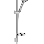 Raindance Select S Duş seti 120 3jet PowderRain, 65 cm duş barı ve sabunluk ile