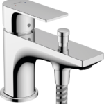 Rebris E Tek kollu banyo ve duş bataryası Monotrou 2 akışlı