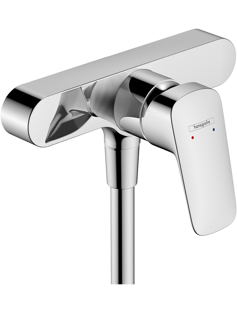 Logis Tek kollu duş bataryası aplike, merkez mesafe 15.3 cm