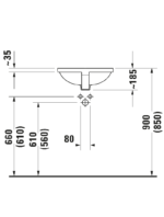 Starck 3 Tezgah altı lavabo #030543 - Görsel 3