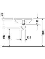 Starck 3 Tezgah altı lavabo #030549 - Görsel 3