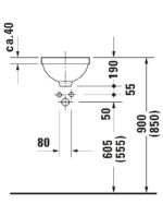 Architec Tezgah altı lavabo #031927 - Görsel 3