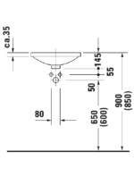 Architec Tezgah altı lavabo #031942 - Görsel 3