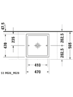 Starck 1 Çanak lavabo #038747 - Görsel 4