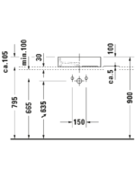 Starck 1 Çanak lavabo #038747 - Görsel 5